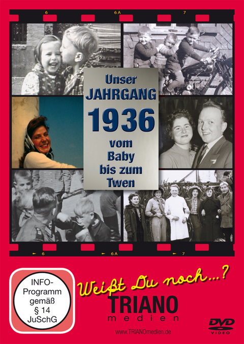 Unser Jahrgang 1936: vom Baby bis zum Twen - zum 89. Geburtstag