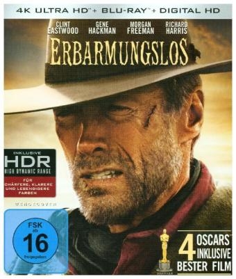 Erbarmungslos 4K, 1 UHD-Blu-ray + 1 Blu-ray