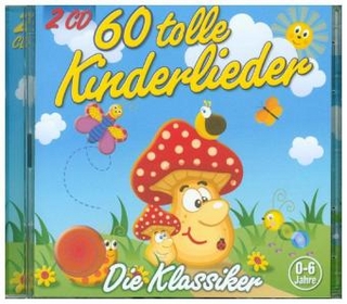 60 Tolle Kinderlieder, 2 Audio-CDs, 2 Audio-CD