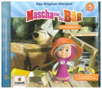 Mascha und der B&auml;r - Die Heimwerker, 1 Audio-CD