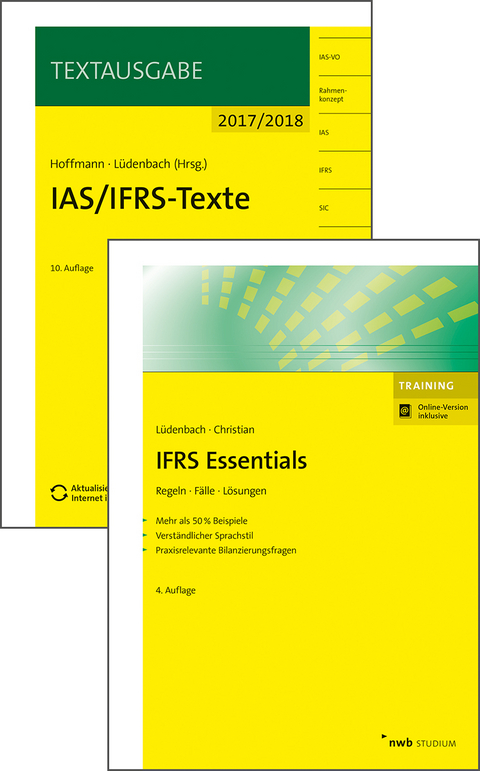 B&uuml;cherpaket IFRS Essentials und IAS/IFRS-Texte 2017/2018