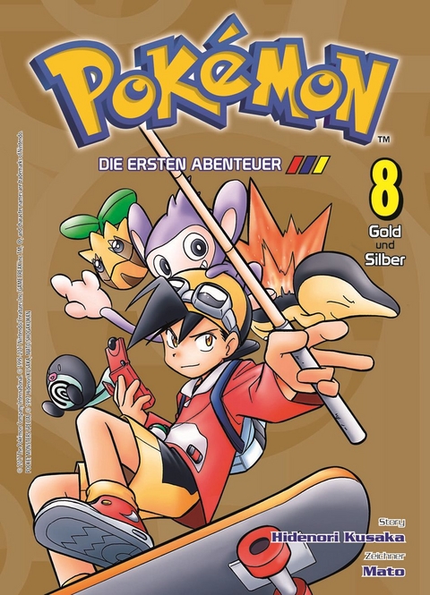 Pok&eacute;mon - Die ersten Abenteuer 08 - Hidenori Kusaka,  Mato