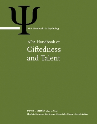 APA Handbook of Giftedness and Talent - 