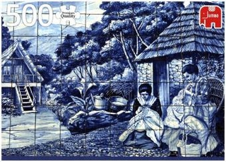Portugiesische Fliesen aus Funchal (Puzzle)