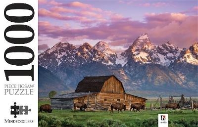 Moultan Barn, Wyoming, USA 1000 Piece Jigsaw - Hinkler Pty Ltd