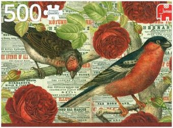 V&ouml;gel lieben Blumen (Puzzle)