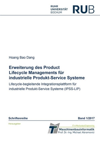 Erweiterung des Product Lifecycle Managements für industrielle Produkt-Service Systeme