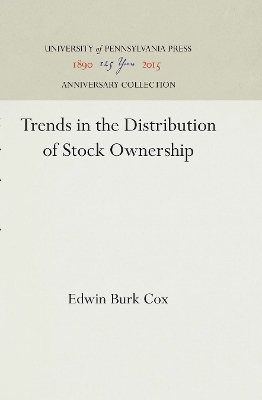 Trends in the Distribution of Stock Ownership