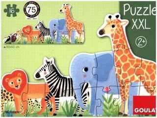 Dschungel, von klein bis groß (Kinderpuzzle)