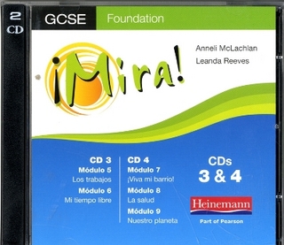 Mira GCSE Foundation Audio CDs 3-4 Pack