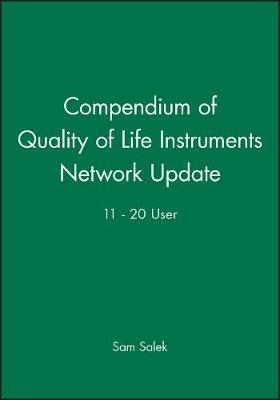 Compendium of Quality of Life Instruments Network Update 11–20 user