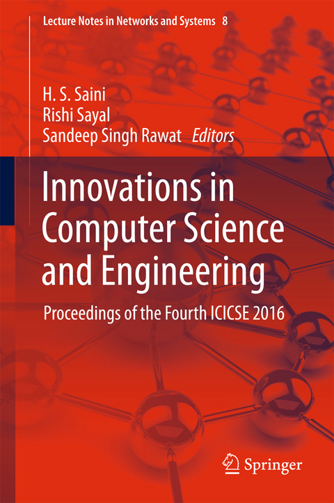 Innovations in Computer Science and Engineering - 