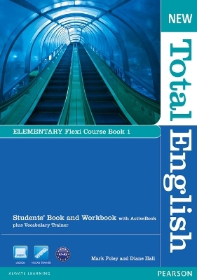 New Total English Elementary Flexi Coursebook 1 Pack - Mark Foley, Diane Hall