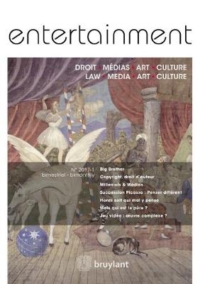 Entertainment - Droit, M&eacute;dias, Art, Culture 2017/1