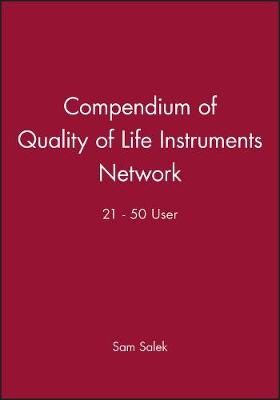 Compendium of Quality of Life Instruments Network 21–50 user
