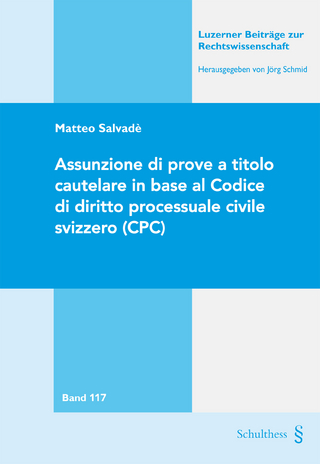 Assunzione di prove a titolo cautelare in base al Codice di diritto processuale civile svizzero (CPC)