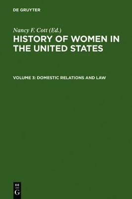 History of Women in the United States / Domestic Relations and Law