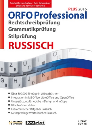 ORFO Professional Plus 2016 Rechtschreib- und Grammatikprüfung Russisch