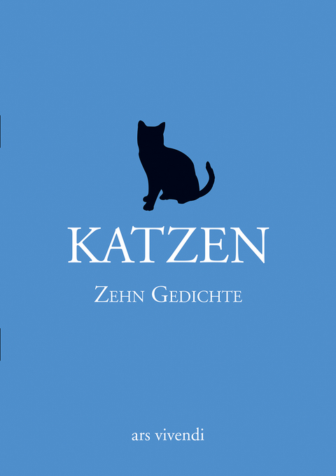 Katzen - Zehn Gedichte, Klappkarte