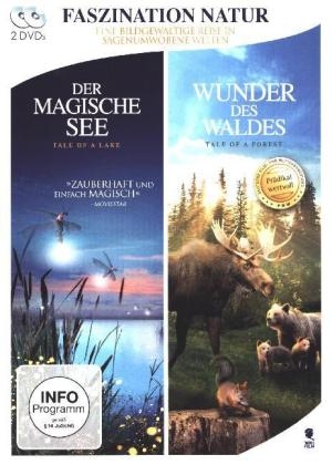 Faszination Natur: Wunder des Waldes & Der magische See, 2 DVDs