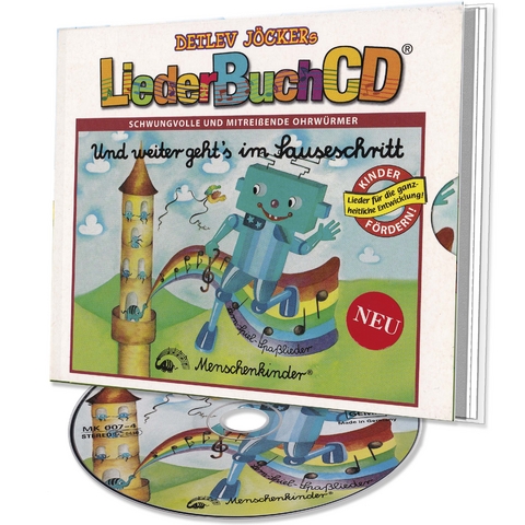 Und weiter geht&acute;s im Sauseschritt - LiederBuchCD - 