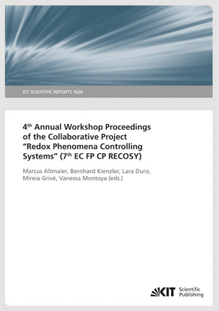 4th Annual Workshop Proceedings of the Collaborative Project 