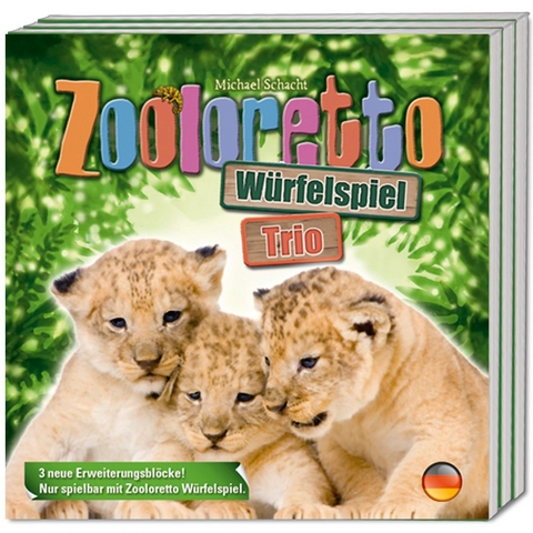 Zooloretto W&uuml;rfelspiel Trio Erweiterung - Michael Schacht
