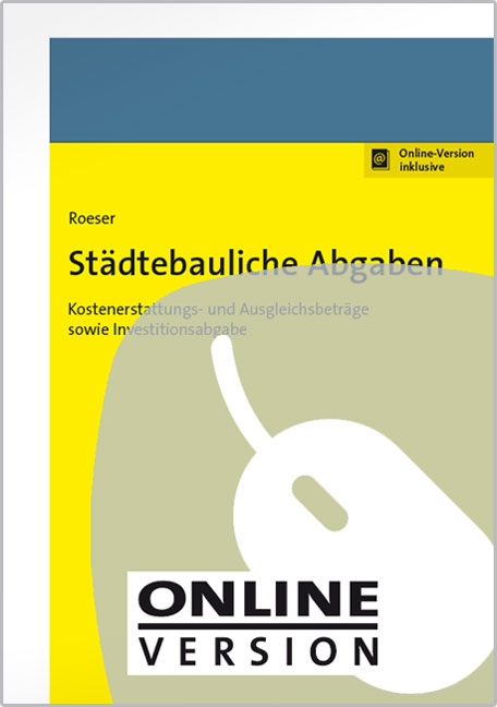 St&auml;dtebauliche Abgaben - Thomas Roeser