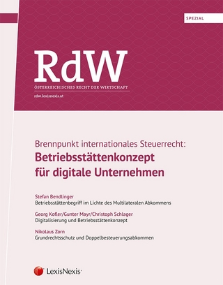 RdW Spezial: Brennpunkt internationales Steuerrecht