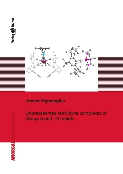 Unprecedented tetrylidyne complexes of Group 6 and 10 metals - Ioannis Papazoglou