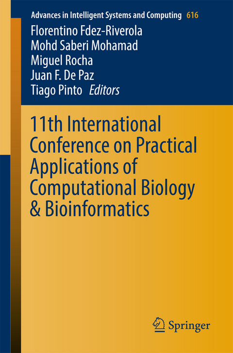 11th International Conference on Practical Applications of Computational Biology & Bioinformatics - 