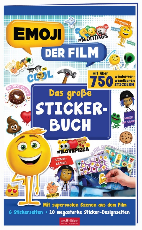 emoji - Das gro&szlig;e Stickerbuch