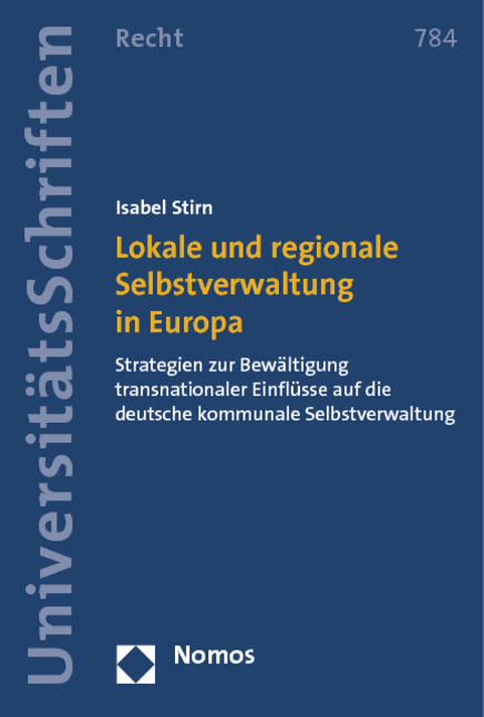 Lokale und regionale Selbstverwaltung in Europa - Isabel Stirn