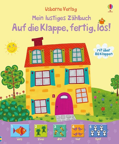 Mein lustiges Z&auml;hlbuch: Auf die Klappe,fertig, los! - Felicity Brooks