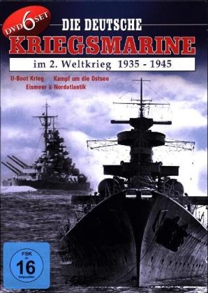 Die Deutsche Kriegsmarine im 2.Weltkrieg 1935-194, 6 DVD