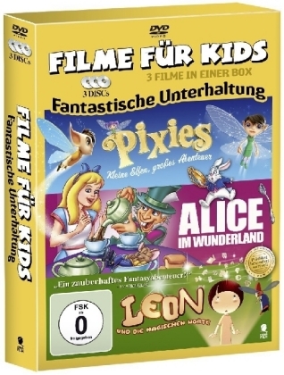 Filme für Kids - Fantastische Unterhaltung, 3 DVD