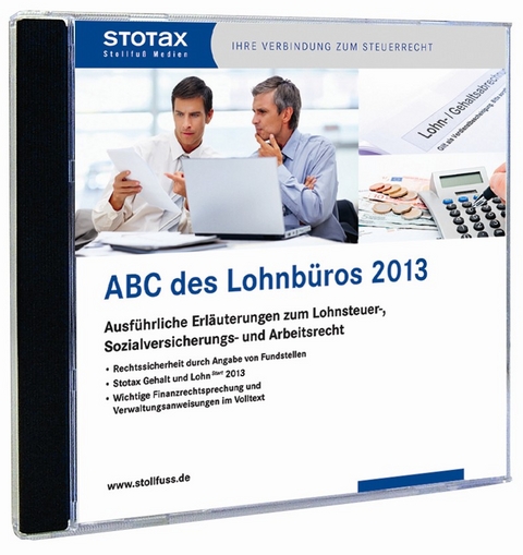 ABC des Lohnb&uuml;ros 2013 &ndash; Online-/CD-ROM-Version