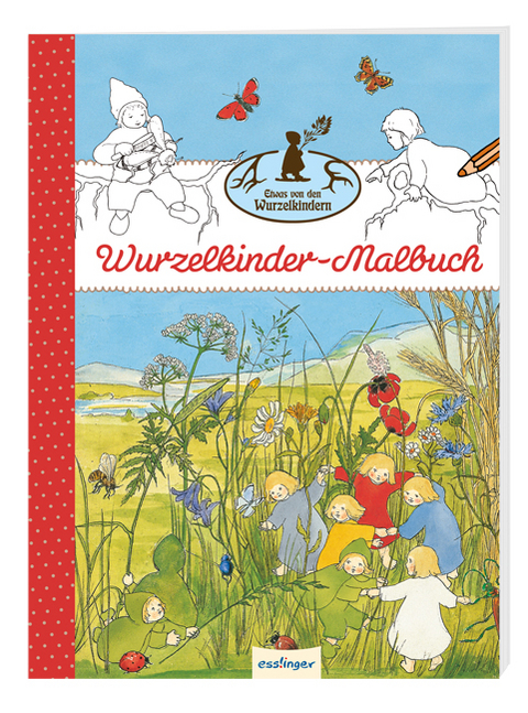 Die Wurzelkinder: Wurzelkinder-Malbuch "Etwas von den Wurzelkindern"