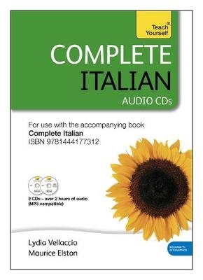 Complete Italian (Learn Italian with Teach Yourself) - Lydia Vellaccio, Maurice Elston, Clelia Boscolo