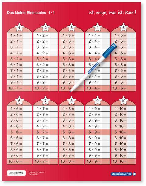 Das kleine Einmaleins mit Stift - Katrin Langhans