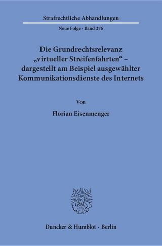 Die Grundrechtsrelevanz 