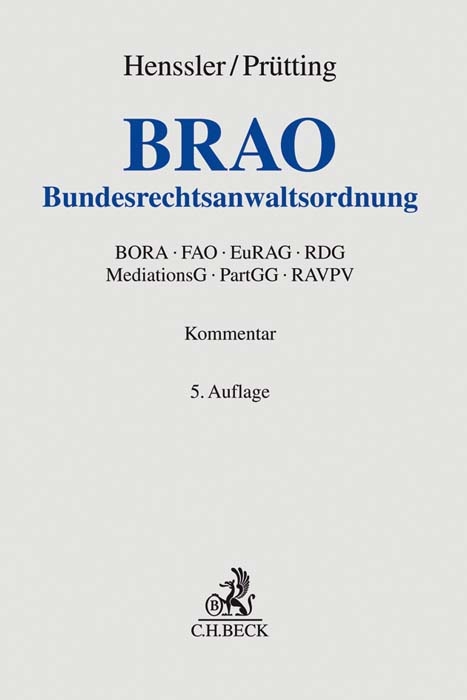 Bundesrechtsanwaltsordnung - 