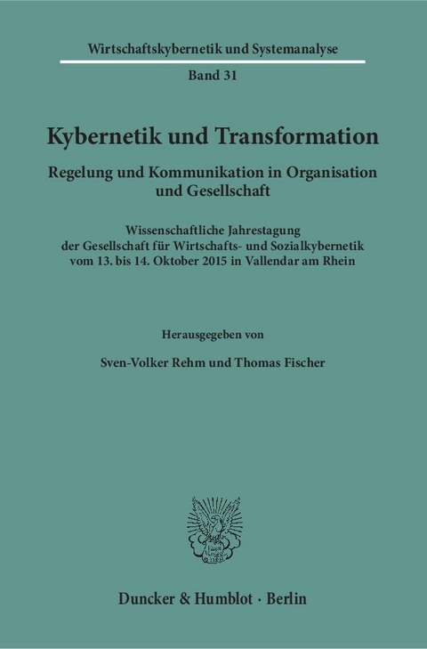 Kybernetik und Transformation. - 