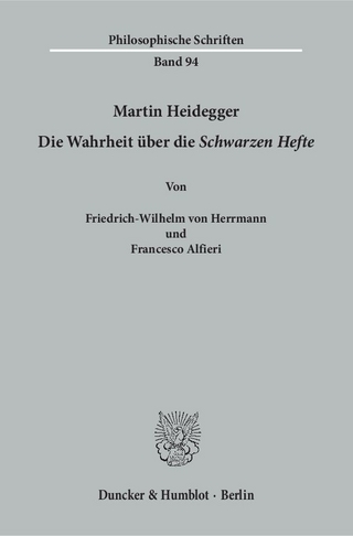 Martin Heidegger.