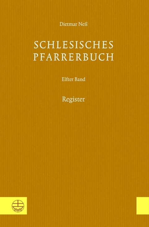 Schlesisches Pfarrerbuch - Dietmar Ne&szlig;