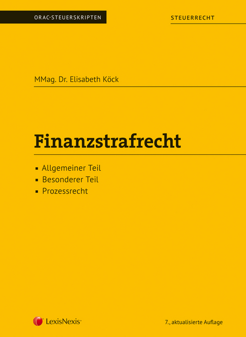 Finanzstrafrecht - Elisabeth K&ouml;ck