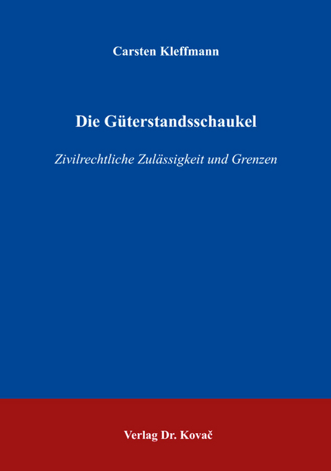 Die G&uuml;terstandsschaukel - Carsten Kleffmann