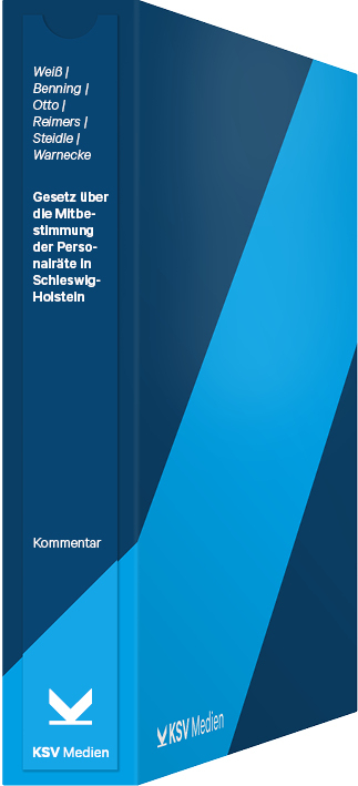 Gesetz &uuml;ber die Mitbestimmung der Personalr&auml;te in Schleswig-Holstein - Thomas Wei&szlig;, Wulf Benning, Gyde Otto, Bj&ouml;rn Reimers, Gregor Steidle, Warnecke Reinhard