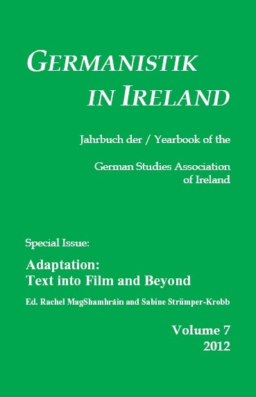 Adaptation: Text into Film and Beyond - Thomas Leitch, Graham Allen, Siobh&aacute;n Donovan, Stefanie Orphal, Christiane Sch&ouml;nfeld, Andreas Musolff, Claudia Buffagni, Ates G&uuml;rpinar, Bernadette Cronin, Nadine Nowroth, Una Carthy, Antje Hartje