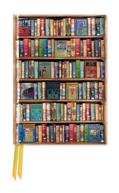 Bodleian Libraries: Hobbies and Pastimes Bookshelves (Foiled Pocket Journal) - 